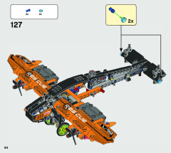 LEGO 42120 instructions page 84 – build guide