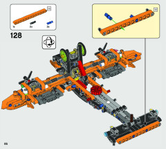 LEGO 42120 instructions page 85 – build guide