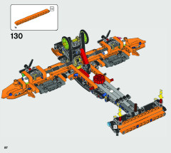 LEGO 42120 instructions page 87 – build guide