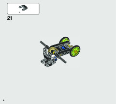 LEGO 42120 instructions page 9 – build guide