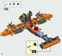 LEGO 42120 instructions page 90 – build guide