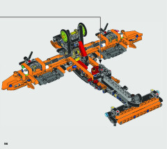 LEGO 42120 instructions page 96 – build guide