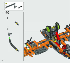 LEGO 42120 instructions page 98 – build guide