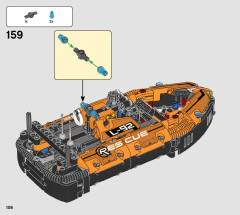 LEGO 42120 instructions page 108 – build guide