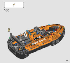 LEGO 42120 instructions page 109 – build guide