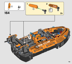 LEGO 42120 instructions page 113 – build guide