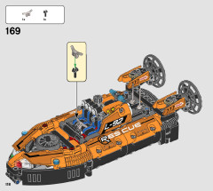 LEGO 42120 instructions page 118 – build guide