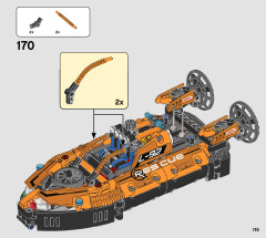 LEGO 42120 instructions page 119 – build guide