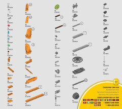 LEGO 42120 instructions page 123 – build guide