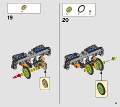 LEGO 42120 instructions page 15 – build guide