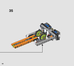LEGO 42120 instructions page 22 – build guide