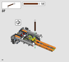 LEGO 42120 instructions page 24 – build guide