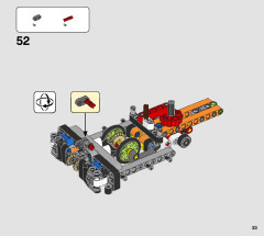LEGO 42120 instructions page 33 – build guide