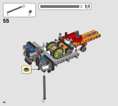 LEGO 42120 instructions page 36 – build guide