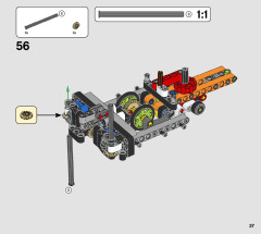 LEGO 42120 instructions page 37 – build guide