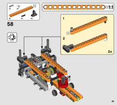 LEGO 42120 instructions page 39 – build guide