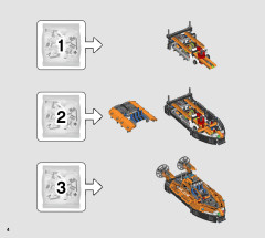 LEGO 42120 instructions page 4 – build guide