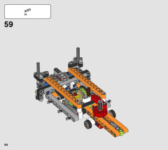 LEGO 42120 instructions page 40 – build guide