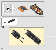 LEGO 42120 instructions page 42 – build guide
