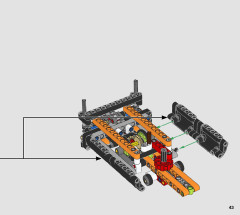 LEGO 42120 instructions page 43 – build guide