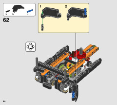 LEGO 42120 instructions page 44 – build guide
