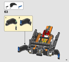 LEGO 42120 instructions page 45 – build guide