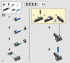 LEGO 42120 instructions page 54 – build guide