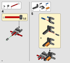 LEGO 42120 instructions page 6 – build guide