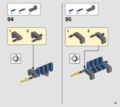 LEGO 42120 instructions page 67 – build guide