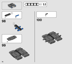 LEGO 42120 instructions page 70 – build guide