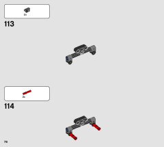 LEGO 42120 instructions page 78 – build guide