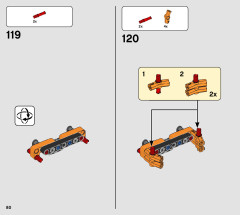 LEGO 42120 instructions page 80 – build guide