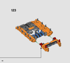 LEGO 42120 instructions page 82 – build guide