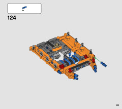 LEGO 42120 instructions page 83 – build guide