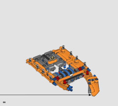 LEGO 42120 instructions page 86 – build guide