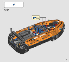 LEGO 42120 instructions page 93 – build guide