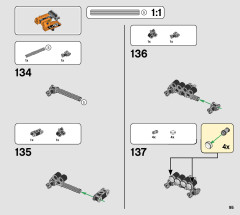 LEGO 42120 instructions page 95 – build guide