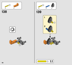 LEGO 42120 instructions page 96 – build guide