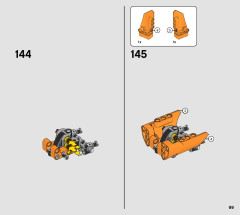 LEGO 42120 instructions page 99 – build guide