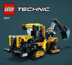 LEGO 42121 instructions page 1 – build guide