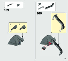 LEGO 42121 instructions page 101 – build guide