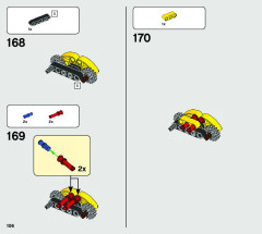 LEGO 42121 instructions page 106 – build guide