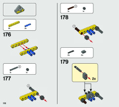 LEGO 42121 instructions page 110 – build guide