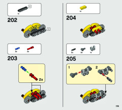 LEGO 42121 instructions page 119 – build guide