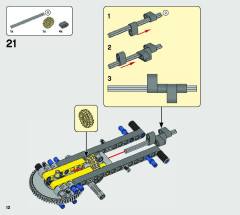 LEGO 42121 instructions page 12 – build guide