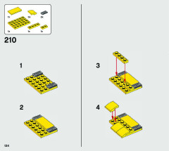 LEGO 42121 instructions page 124 – build guide