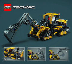 LEGO 42121 instructions page 127 – build guide