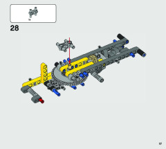 LEGO 42121 instructions page 17 – build guide