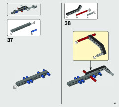 LEGO 42121 instructions page 23 – build guide