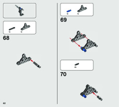 LEGO 42121 instructions page 42 – build guide
